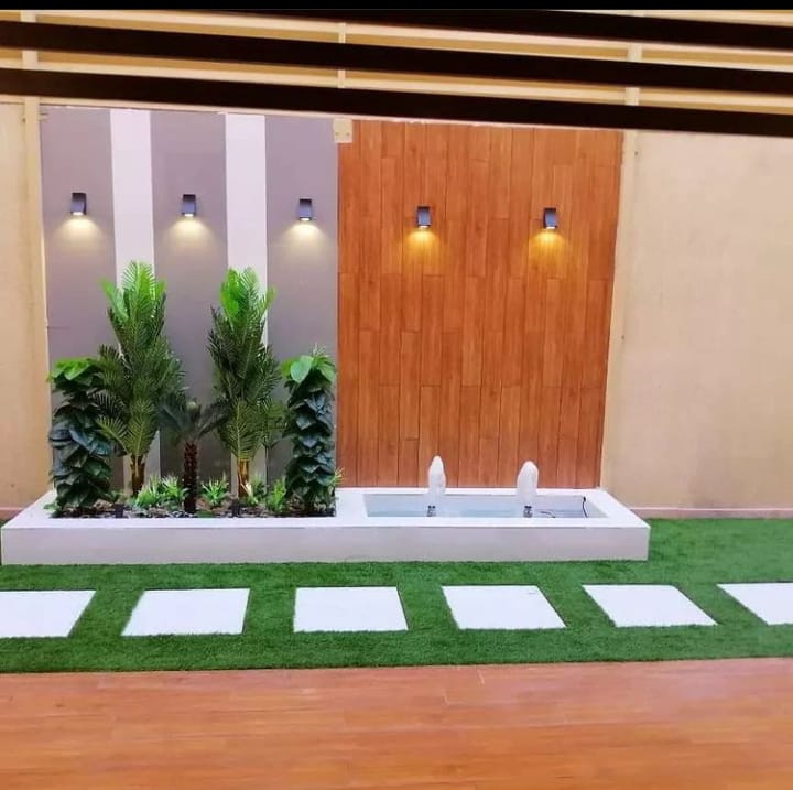 نوافير وشلالات جاهزه