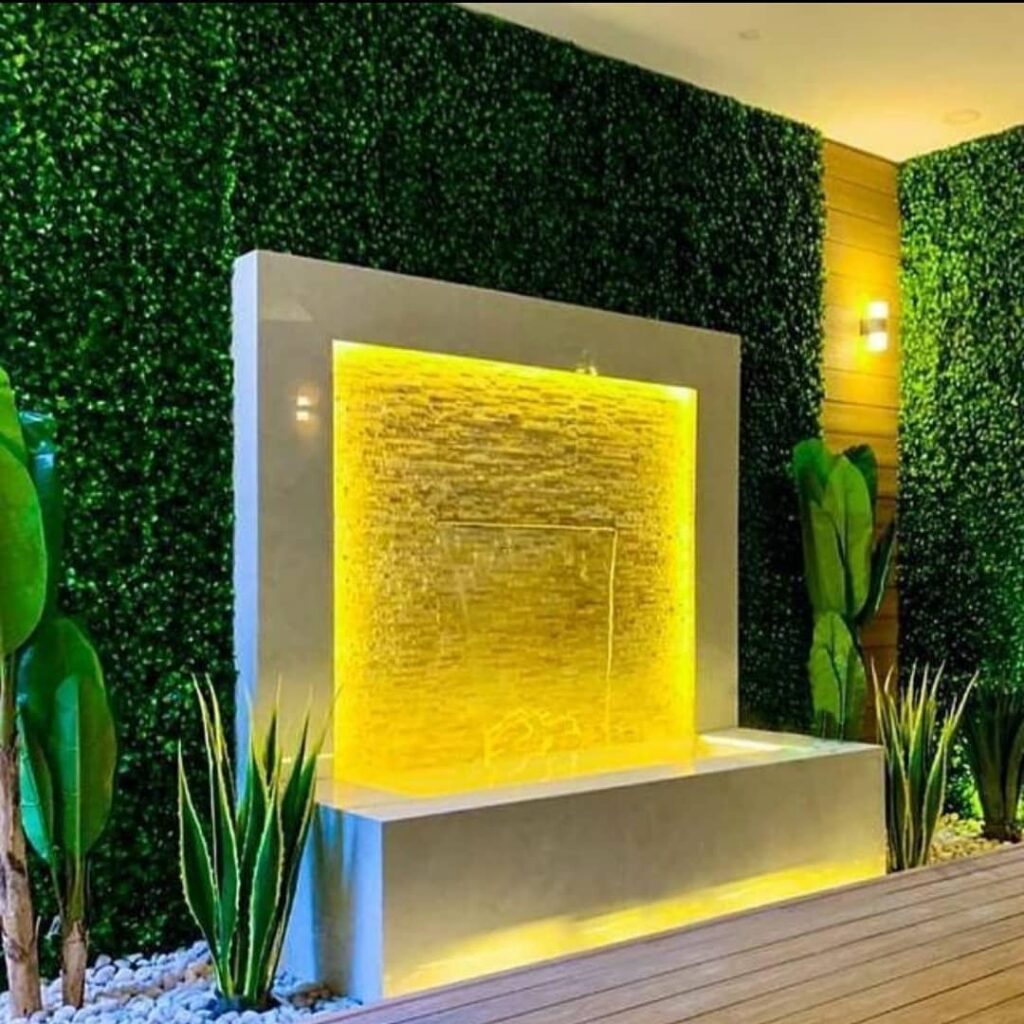 نوافير وشلالات جاهزه